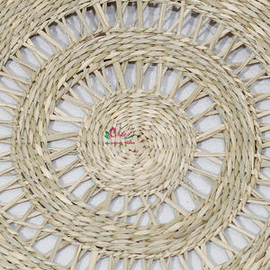 Eco Friendly Vintage Handwoven <b>Seagrass</b> Dining <b>Placemats</b> for Cozy Kitchen and Modern Luxury Interiors by Artex Dong Thap - Product Image 2