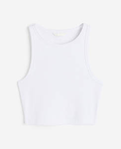 T-shirt court Y2K été 2026 de haute qualité 100 % coton respirant, t-shirt uni sexy en tissu tricoté anti-boulochage - Product Image 6