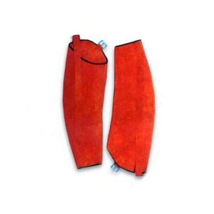 Mangas de soldadura de cuero personalizadas de calidad superior al por mayor, protectores de brazo de seguridad resistentes al calor OEM/ODM - Product Image 1