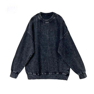 Sudadera con Capucha de Invierno con Efecto Ácido, Estilo Urbano, Alta Calidad, Lavado a la Piedra, Vintage, 380GSM, Colores Personalizados, Servicio OEM - Product Image 6