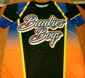 Sublimación Poliéster Camiseta Impresión personalizada Ropa deportiva de secado rápido para hombres - Product Image 2