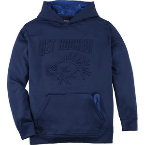 เสื้อฮู้ดลายนูนสำหรับผู้ชายผ้าคอตตอนผ้าโพลีเอสเตอร์สวมใส่สบายมีฮู้ดลายนูนทนทาน - Product Image 1