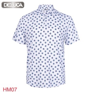 Logotipo personalizado de alta calidad para polos para golf Hecho en Vietnam Poliéster transpirable Spandex Jersey Impresión completa MOQ bajo - Product Image 4