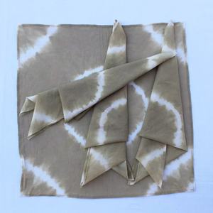 Serviettes carrées en coton pur, faites à la main, imprimées tie-dye, pour la décoration de la maison et des fêtes, vente en gros - Product Image 3