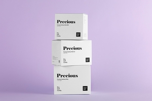 [Precious] Toallas Sanitarias Orgánicas Premium, Ultrafinas, Transpirables, Hipoalergénicas, para Comodidad Diaria, Protección Femenina, 4 Piezas - Product Image 4