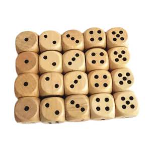 Wholesale Wooden <b>Dice</b> Set High Quality Natural Wood <b>Dice</b> for Board <b>Games</b> and Craft Supplies Natural Crafts - Product Image 6