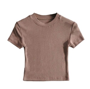 Verano de las mujeres cómodo Casual corto sin mangas Nylon Beautyback chaleco Top con sujetador acolchado Wrap Cross Tank Top diseño - Product Image 6