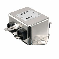 Filtre EMI/RFI monophasé Schaffner FN2010-20-06 250V AC 20A, montage sur châssis, acier inoxydable, qualité industrielle, en stock