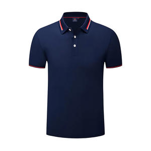 Nueva gran oferta de verano, polos lisos de la mejor calidad para hombre, camisetas con cuello de golf, camisetas de polo con logotipo de algodón con estampado bordado - Product Image 4