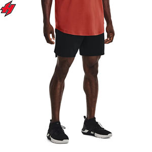 Personalización OEM logotipo personalizado verano hombres de cintura alta antiarrugas impreso pantalones cortos de malla tejida para la venta de verano caliente - Product Image 2