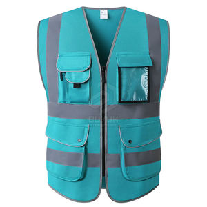 Safeti Vest Construction Work Safety Jackets Vest Breathability Work Vest for Men - Product Image 1
