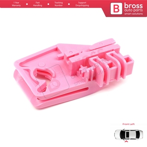 คลิปซ่อมกระจกหน้าต่าง BWR336ด้านหน้าซ้าย A สำหรับ Octavia MK2 A5 1Z3 1Z5 1Z1837461 2004-2013 4/5ประตู - Product Image 4