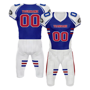 Nouveau maillot de football américain personnalisé de haute qualité, uniformes de football américain surdimensionnés - Product Image 2