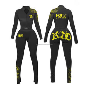 Ropa Deportiva al por Mayor para Mujer, Ropa de Gimnasio, Fitness, Ejercicio, Ropa Deportiva sin Costuras, Conjunto de Yoga - Product Image 4