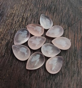 Cuarzo Rosa Natural Lavira AAA+ al por Mayor, Piedras Preciosas Sueltas en Forma de Pera, Calibradas, Certificadas por Terceros, Brasileñas, Sin Orificio - Product Image 6