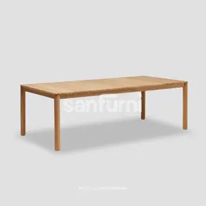 Reeca Dining Table Outdoor 6 seater Teak Burma Indonesia Thailand Vietnam China Manufacture High Quality Top Grade Wood Hotel
