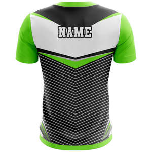 T-shirts de sublimation personnalisés en gros 100% polyester t-shirts de sport de gymnastique imprimés à séchage rapide - Product Image 5