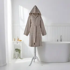 Albornoz Unisex 100% Algodón, el Más Vendido, de Secado Rápido, Ropa de Dormir de Verano, Tejido Transpirable, Ligero, para Todo el Año, Fabricado en Turquía (ODM) - Product Image 2