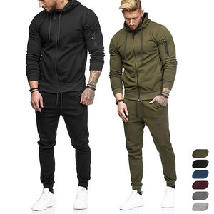 Sur mesure 100% Polyester Survêtement Premium Hommes Sports Wear Active Bottoms-Vente en gros Jogger Survêtement - Product Image 1
