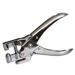 REGUR EP 30 Perforadora de Ojales Fija, Capacidad para 30 Hojas, Perforadora de Metal Plateado - Product Image 1