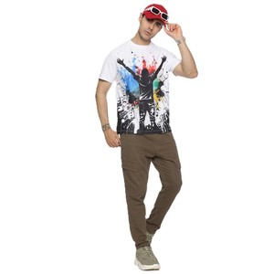 T-shirts pour hommes 100 % coton, très demandés, taille personnalisée, respirants, séchage rapide, écologiques, sublimation, motif uni, marque personnalisée - Product Image 4