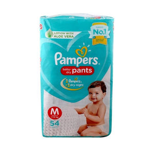 Couches PAMPERS Ultra Confort pour bébés, sensation douce comme du coton, canal anti-fuites 3D, tissage uni, absorption rapide, douces et respirantes - Product Image 3