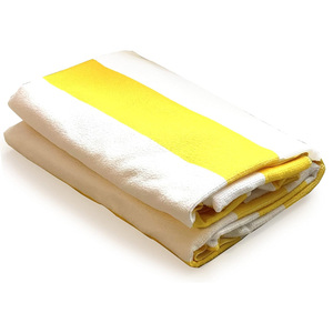 Toalla de playa 100% algodón hecha a medida suave de secado rápido de microfibra sin arena absorbente transpirable para Hotel Resort natación gimnasio - Product Image 3
