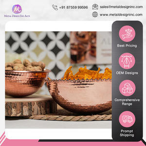 ชามขนมทองแดงทำมือสำหรับตกแต่งบ้าน - Product Image 5