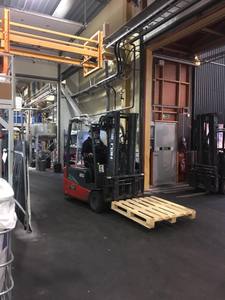 Fourche diesel de Cummins Engine 500mm de chariot élévateur de grande capacité de 10 tonnes pour le chantier de construction - Product Image 6