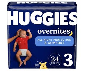 Pañales Huggies Overnites para Bebé, Todos los Tamaños, Suministro al por Mayor, Extra Absorbentes, Suaves y Cómodos, Ideales para el Cuidado Nocturno del Bebé - Product Image 6