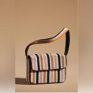 Sac à main brodé à la main de haute qualité avec perles de rocaille, sacs brodés indiens faits à la main avec perles de rocaille - Product Image 2