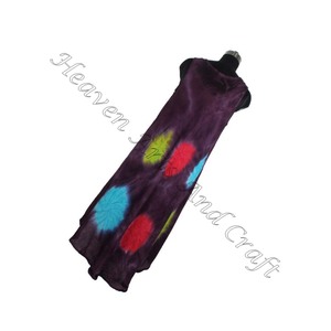 Robe de soirée élégante tendance à la mode pour filles rayonne tie dye épaule longue tenue de club robe parapluie pour femmes - Product Image 6