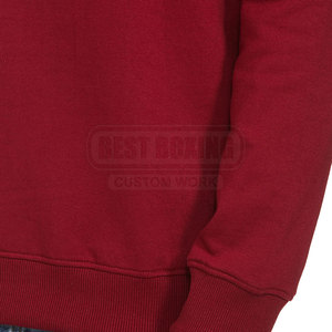 Sweat-shirt pour homme en polaire brossée avec encolure ronde et confort pour un usage quotidien Sweat-shirt pour homme avec motif de pull - Product Image 4