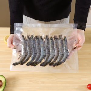 Bolsa de Vacío Termosellable de PE de Grado Alimenticio, Impresa a Medida, Transparente, para Mariscos, OEM ODM, Venta al por Mayor Directa de Fábrica, En Stock - Product Image 1
