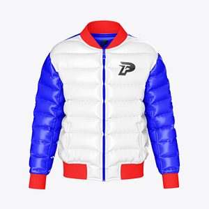 Veste matelassée surdimensionnée imperméable pour le froid hivernal, matelassée et chaude, design personnalisé - Product Image 1