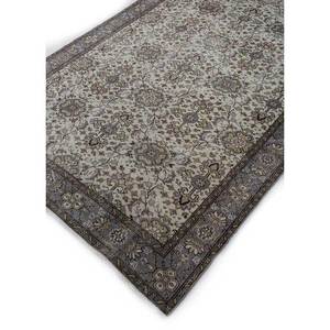 Vintage 9x12 <b>Wool</b> Rug Beige <b>Brown</b> Hand Knotted Medallion Rectangle Puzzle Abstract Patterns for Home Entryway Hallway Pae-2589 - Product Image 2