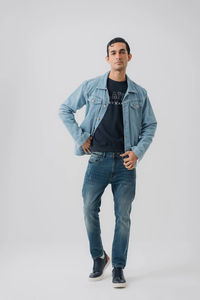 Chaqueta Vaquera de Invierno para Hombre 2026, Diseño Personalizado, Estilo Urbano, Lavado Ácido, con Bordado Vintage, Estilo Cargo, Impermeable - Product Image 3