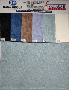 ผ้าถักสแปนเด็กซ์โพลีเอสเตอร์ลายหกเหลี่ยมออร์แกนิกน้ำหนักเบาสำหรับเสื้อผ้าลำลองแนวสปอร์ตมีขนแปรงสำหรับซับใน - Product Image 3