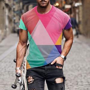 Camiseta de manga corta de algodón para hombre, diseño de logotipo en relieve, diseño prémium, último diseño - Product Image 3