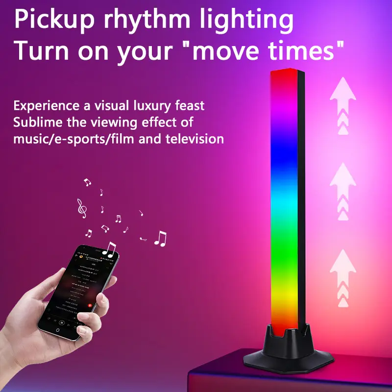 GOLDMORE 2RGB sala giochi a colori atmosfera che circonda musica di luce telecomando a infrarossi frequenza del ritmo di luce