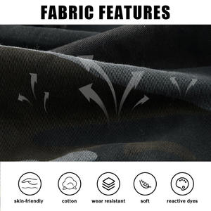 Vente en gros Short de jogging personnalisé 100% coton avec taille élastique brodée Short cargo solide à motif vintage pour homme - Product Image 6