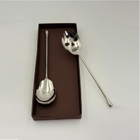 Ensemble cuillère et fourchette design squelette, décoration crâne, mini fourchette et cuillère pour décorations d'Halloween, décoration intérieure à bas prix en Inde