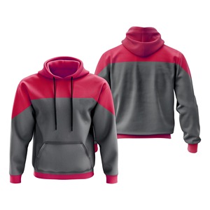 Sudadera con capucha de peso pesado para hombre de calidad superior algodón transpirable liso con logotipo personalizado OEM - Product Image 5