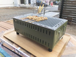 Parrilla de barbacoa portátil japonesa Hibachi fácil de llevar con carbón - Product Image 3