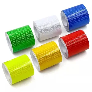 YOUJIANG Acrylic/pet Glow In The Dark Reflective Traffic Safety Waring Tape For Safty