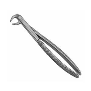 Forceps d'extraction pédiatrique à motif anglais 157C, manuel, en acier inoxydable, usage professionnel - Product Image 5