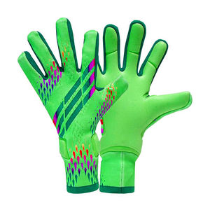 High-Grip Latex Palm 3D Silicone Injected Predator Spikes Multicolor Gradient Sublimation Design Breathable Outdoor Adult Youth - Product Image 1
