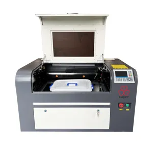 Máquina cortadora láser Co2 de 600x400 de alta calidad para plásticos acrílicos no mentales de madera 60W 80W 100W máquina de grabado láser