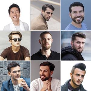 Herramienta Eléctrica de Afeitado para Hombre con Acabado Metálico Negro y Cuchilla de Acero Inoxidable - Product Image 1