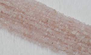 Cuentas de Cuarzo Rosa Natural de Primera Calidad, Sin Cortar, Piedras Curativas para Joyería y Meditación - Product Image 3